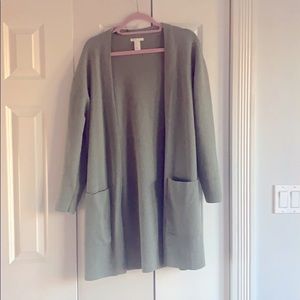 Long Open Cardigan